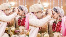 Aditya Narayan और Shweta Agarwal की शादी तस्वीरें मचा रही है धमाल