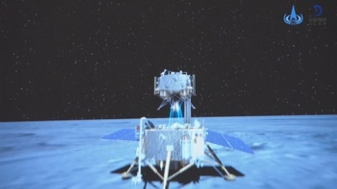 La sonda china Chang'e 5 despega con muestras lunares para regresar a Tierra