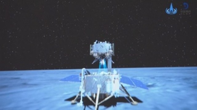 La sonda china Chang'e 5 despega con muestras lunares para regresar a Tierra
