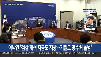 민주, 공수처법 개정 절차 돌입…법사위 소위 심의