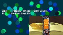 About For Books  Whose Reality Counts?: Putting the First Last  Review