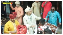 Aditya Narayan-Shweta Agarwal Wedding: Bride And Groom Reach ISKCON Temple With Baarat For Rituals