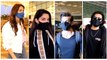 Nora Fatehi, Karan Singh Grover, Kriti Kharbanda & Anmol Dhillon spotted at the Airport