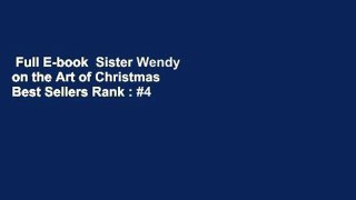 Full E-book  Sister Wendy on the Art of Christmas  Best Sellers Rank : #4