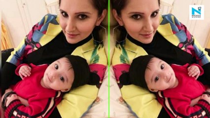 Watch, Sania Mirza teaches son Izhaan about traffic lights