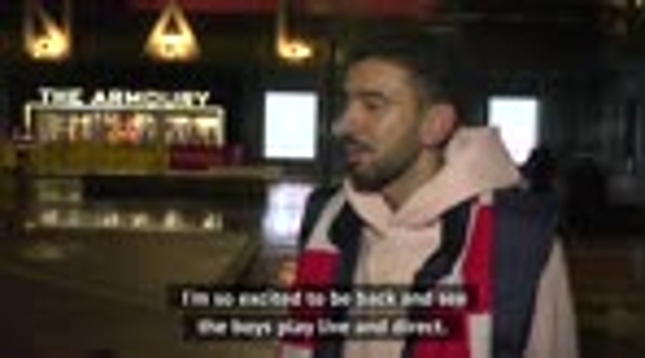 Arsenal fans make long-awaited return to live sport