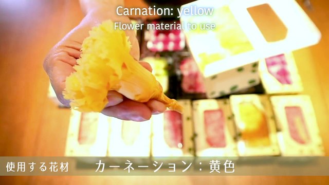 【フレームアレンジ】生花を使った色とりどりのオーダーフレームフラワー/Colorful order frame flowers using fresh flowers