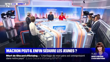 L’édito de Matthieu Croissandeau: Macron peut-il enfin séduire les jeunes ? - 04/12