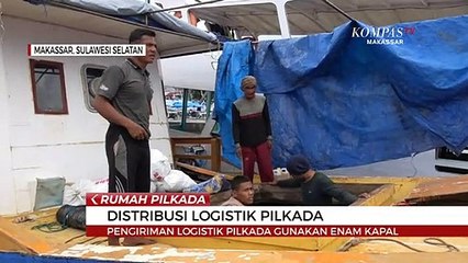 Pengiriman Logistik Pilkada Gunakan Enam Kapal