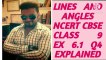 LINES AND ANGLES NCERT CBSE CLASS 9 EX 6.1 Q4 EXPLAINED.