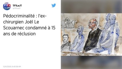 Pédophilie: Le Scouarnec condamné à 15 ans de réclusion criminelle