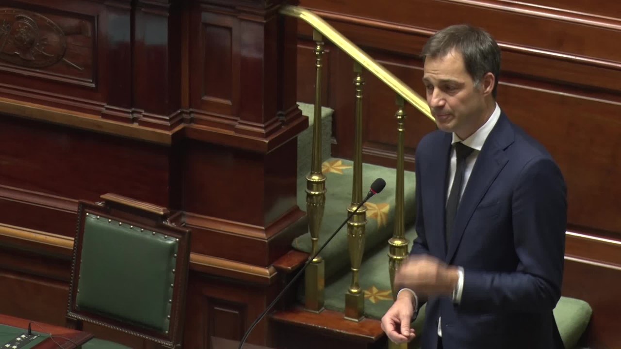 Coronavirus: les efforts fournis paient (Alexander De Croo)