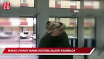 Aile sağlığı merkezinde doktora saldırı kamerada