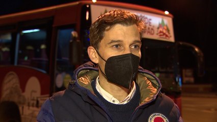 Bus de la Navidad incorpora protocolo anticovid de eliminación de virus