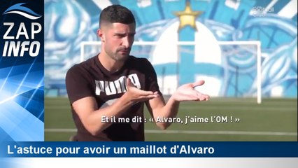 OM Zap : l'astuce pour avoir le maillot d'Alvaro
