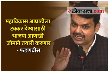 महाविकास आघाडीला टक्कर देण्यासाठी भाजपा आणखी जोमाने तयारी करणार-फडणवीस