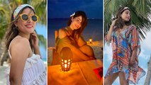 Hina Khan’s Latest Picture From Maldives Vacation Grabs Her Fans By The Eyeballs