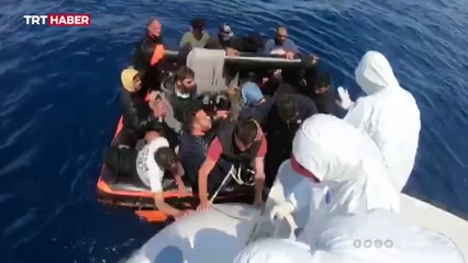 Ege'de geri itmeleri inkar etti, görüntülerle yalanlandı