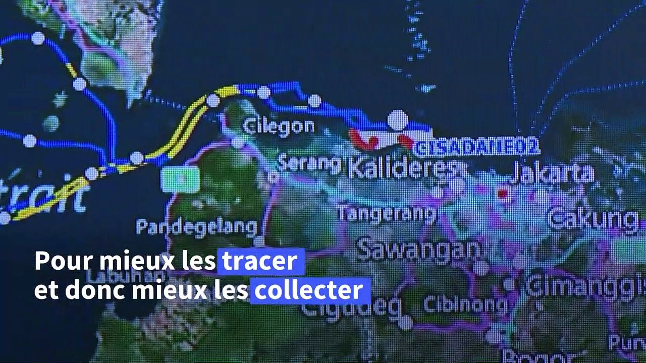 La dérive des déchets plastiques suivie par satellite pour des océans plus propres