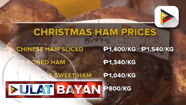 Presyo ng mga ibinebentang ham, tumaas; Dept. of Agriculture, iginiit na mababa ang supply ng karne dahil sa ASF pero ang DTI tiniyak na sapat ang supply ng ham