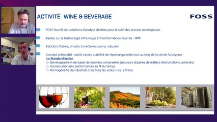 LIVE EXPOSANT (FOSS) - Présentation de la Gamme analyseurs Vin FOSS