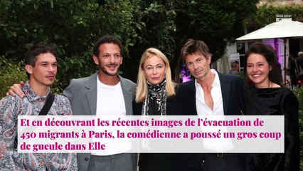 Emmanuelle Béart : Son gros coup de gueule sur la situation des migrants