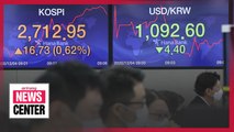 KOSPI sets fresh record high, rising above 2,700 points