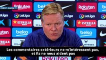 Ronald Koeman réagit aux propos de Neymar sur Leo Messi