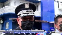 Policías afectados por Covid-19   - Nex Noticias