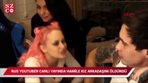 Rus YouTuber canlı yayında hamile kız arkadaşını öldürdü