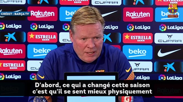 Ronald Koeman explique le retour en forme d'Ousmane Dembélé