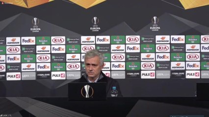 Mourinho on North London derby against Arsenal