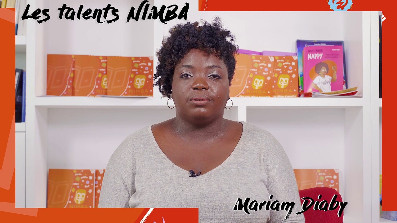 Talents Nimba avec Mariam Diaby, auteure de l'oeuvre "mon cahier Nappy"