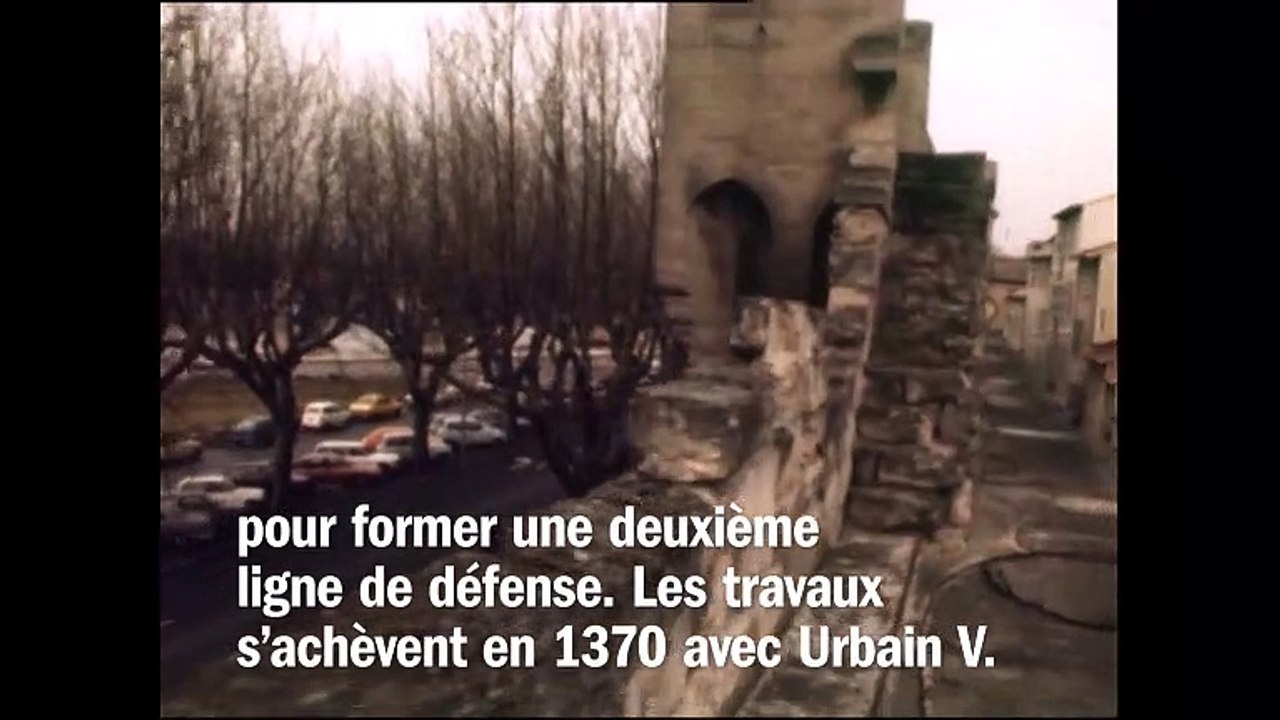 Les remparts d'Avignon