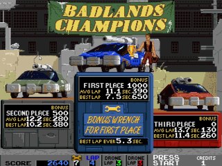 MAME (Bad Lands) Atari Games 1989