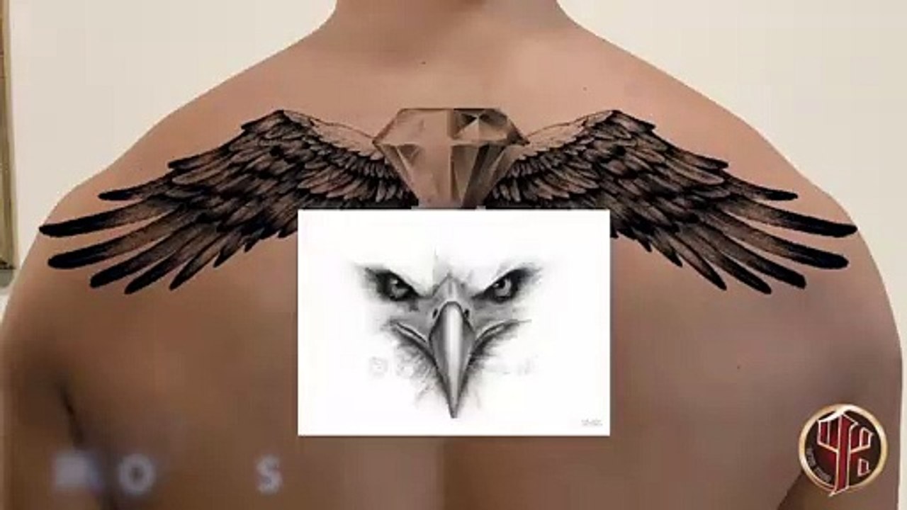 Tattoo Studio Vienna - Pattos Keppos Back Wings Tattoo