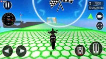 Mega Ramp Bike Jump Impossible Stunt Bike Games 3D - Crazy Motor Bike Stunt - Android GamePlay #2