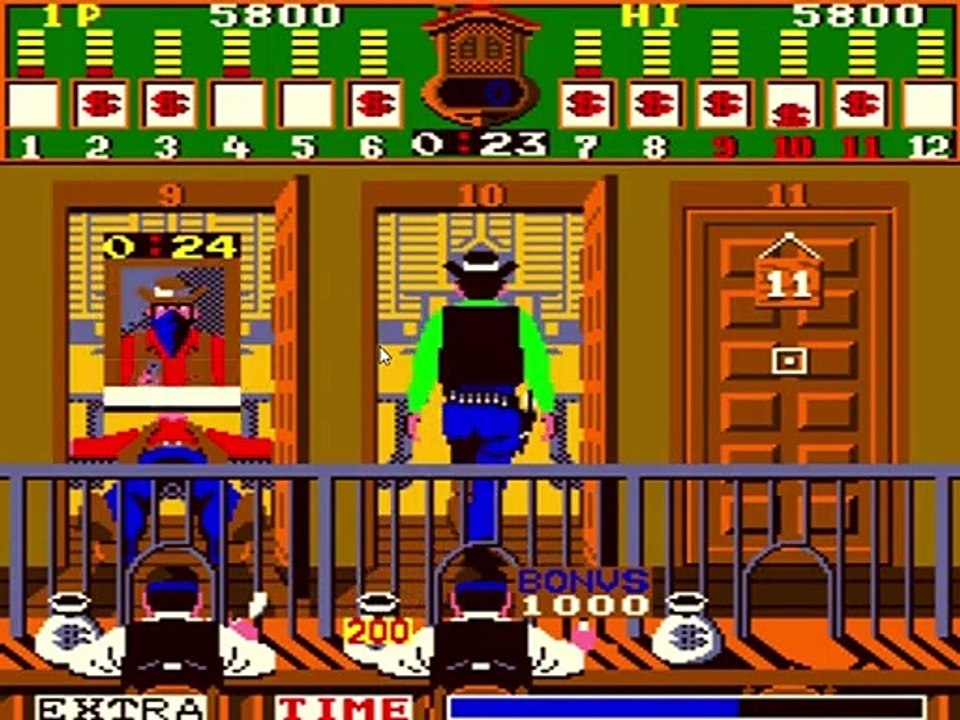 MAME (Bank Panic) Sega 1984