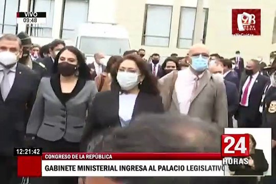 Gabinete Ministerial liderado por Violeta Bermúdez buscará hoy voto de confianza ante el Congreso