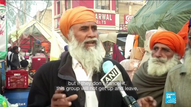 Indian farmers continue to protest over agricultural reforms as New Delhi asks for talk-break