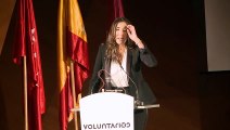 Paz Padilla se estrena como madrina de Voluntarios por Madrid