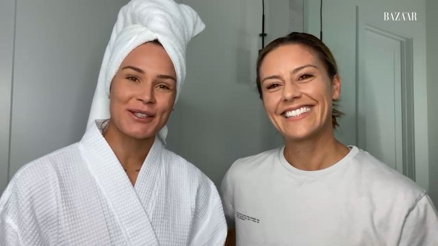 Ashlyn Harris and Ali Krieger Reveal All Their Hair Care Secrets
