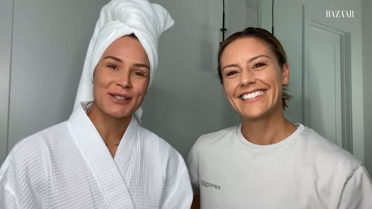 Ashlyn Harris and Ali Krieger Reveal All Their Hair Care Secrets