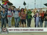 GMVV entrega 30 viviendas construidas por el Poder Popular en urbanismo Rafael Urdaneta de Barinas