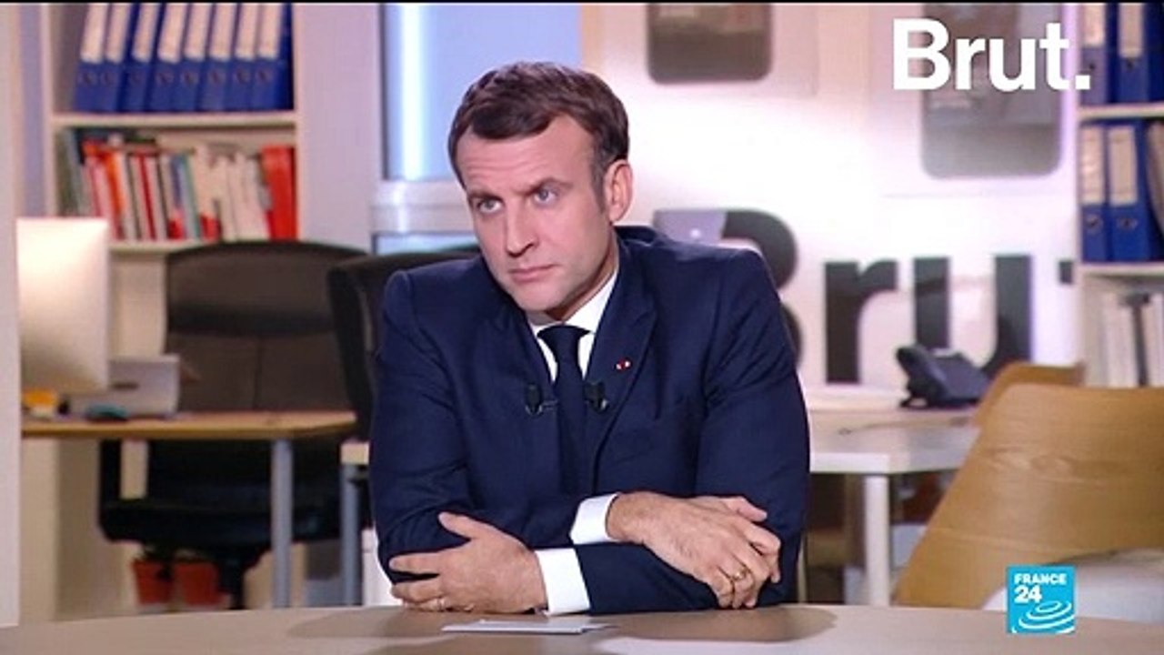 Macron face à la jeunesse : covid-19, laïcité, identité au coeur des échanges sur le média Brut