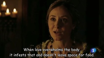 King Charles is seduced by the Dowager Queen (Carlos, rey emperador)