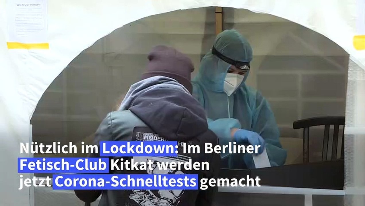 Berliner Fetisch-Club Kitkat macht jetzt Corona-Tests
