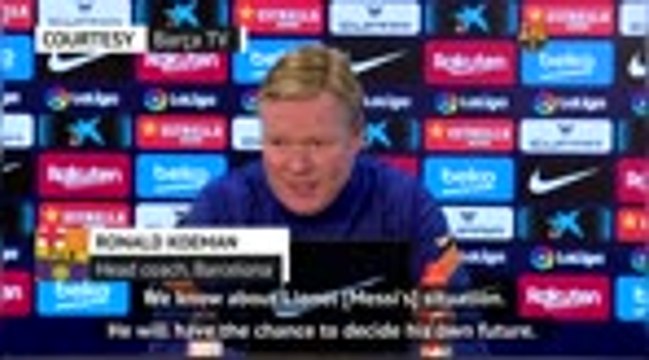 FOOTBALL: LaLiga: Barca would be better with Messi and Neymar - Koeman