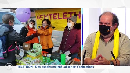 TÉLÉTHON / Des espoirs malgré l'absence d'animations