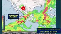 Clima de hoy viernes: Alerta por el frente frío número 18 con posibilidad de Chubascos